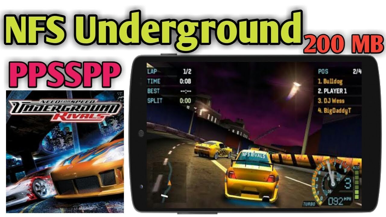 Download Underground 2 Ppsspp Android High Compress