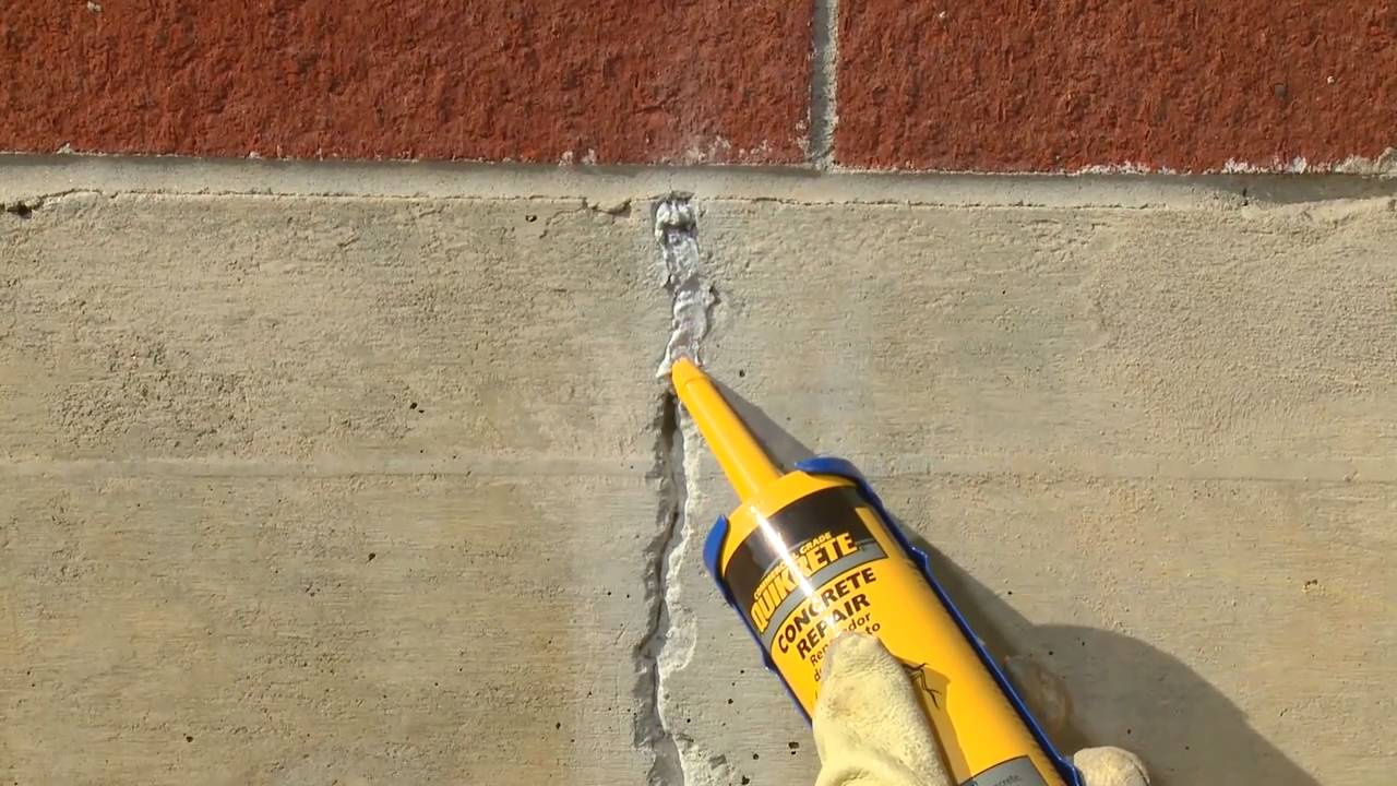 Concrete crack repair products